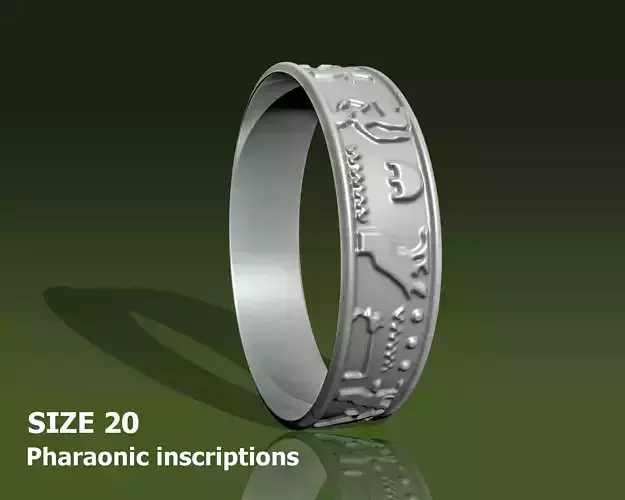 Pharaonic Inscriptions Bracelet