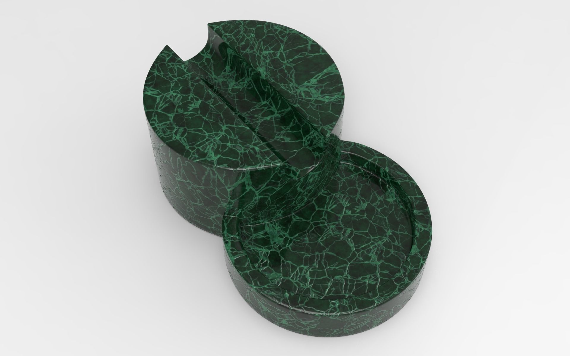 Hop Ashtray Low-poly 3D model_1