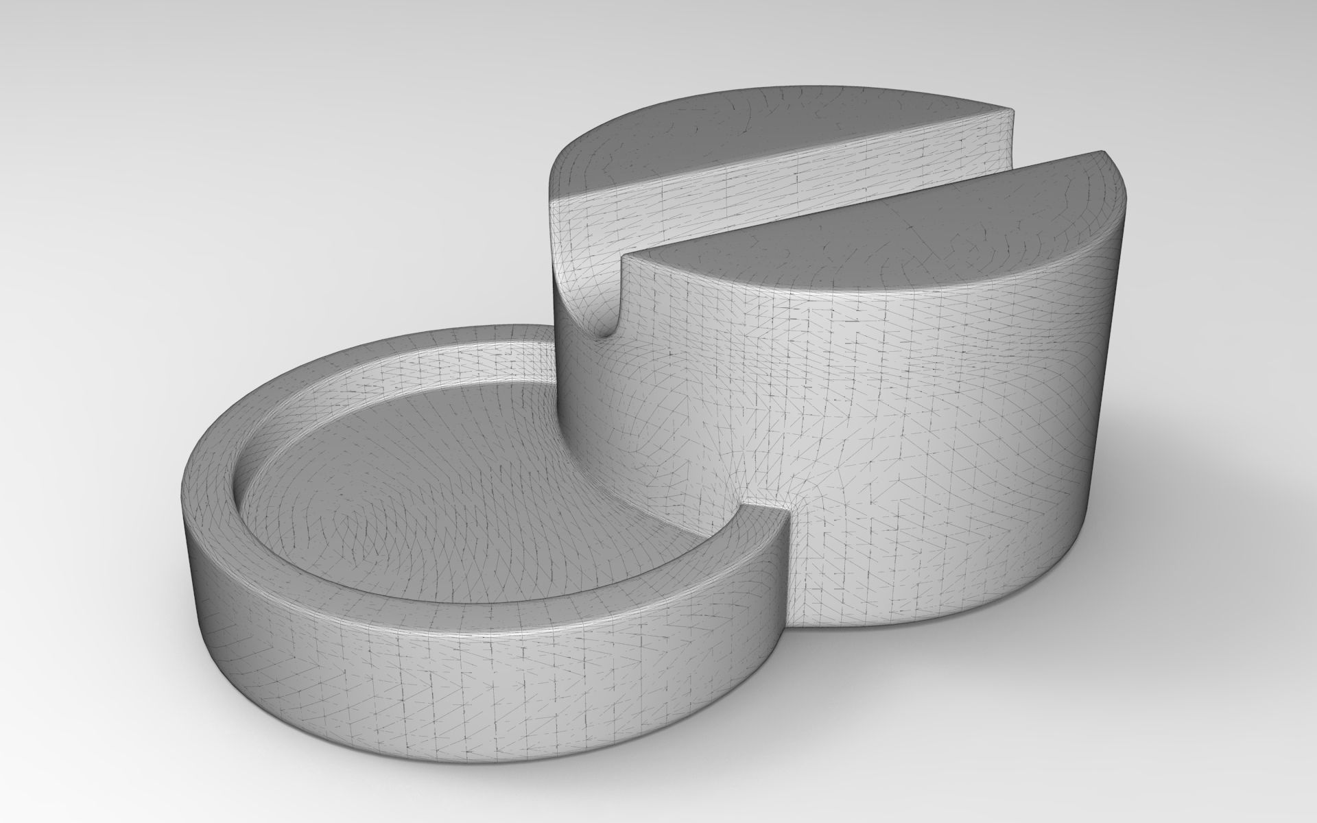 Hop Ashtray Low-poly 3D model_5