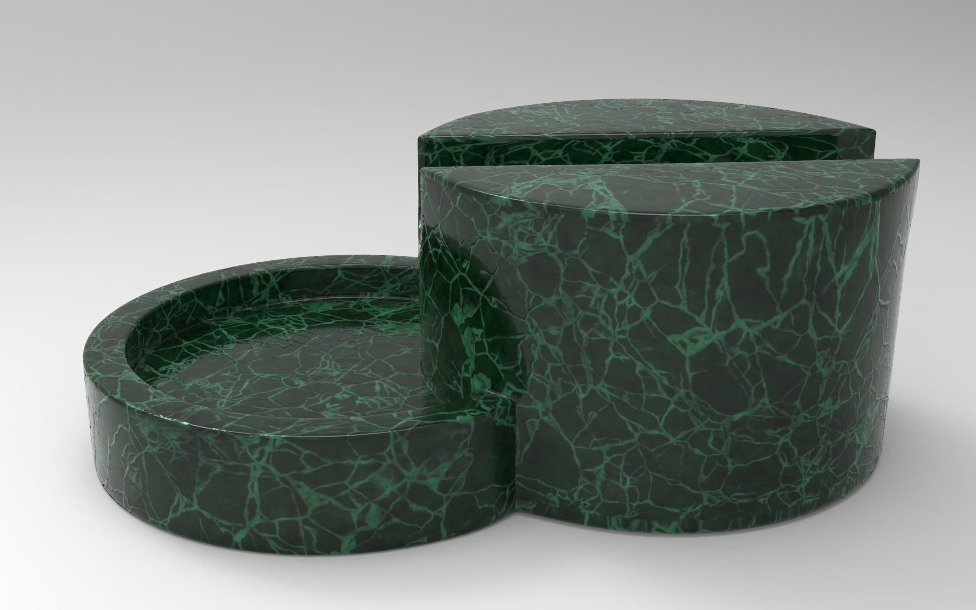 Hop Ashtray Low-poly 3D model_3