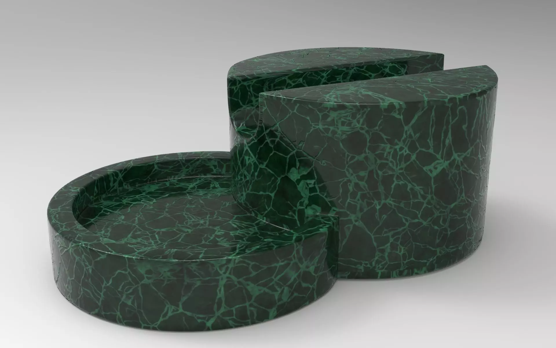 Hop Ashtray Low-poly 3D model_0