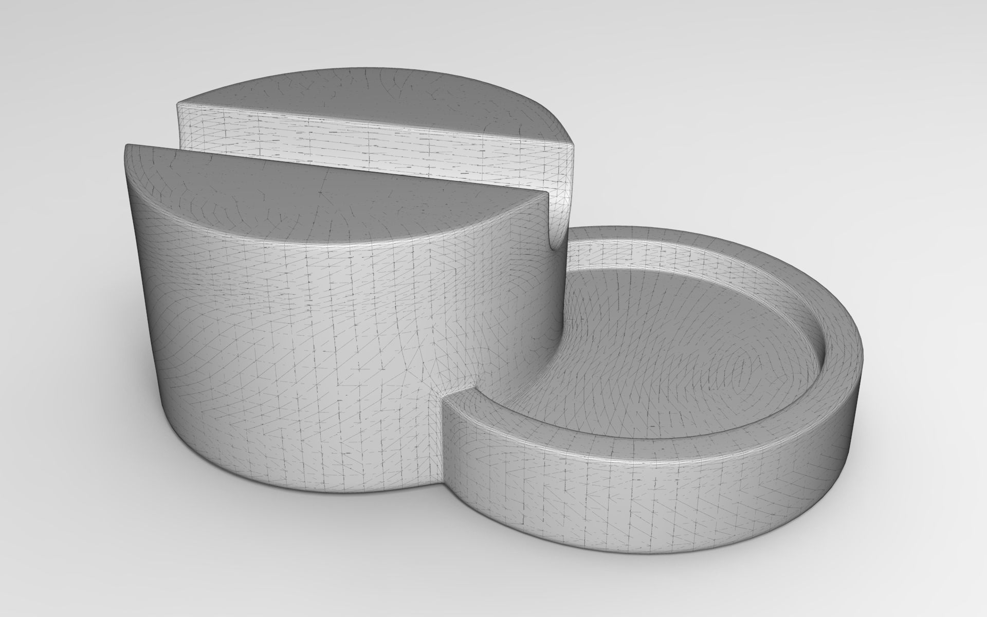 Hop Ashtray Low-poly 3D model_6