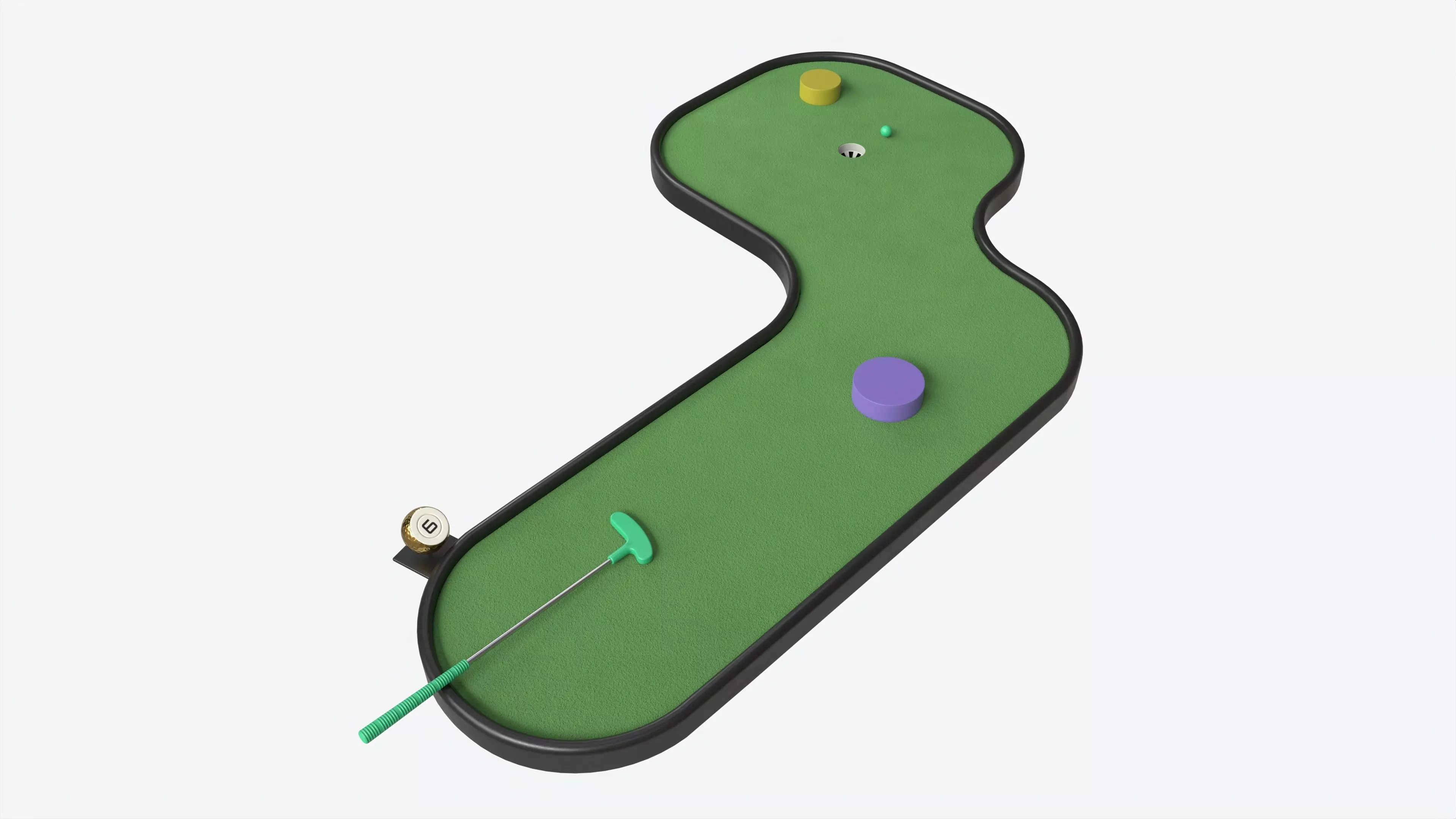 Miniature Golf Course 06 3D model