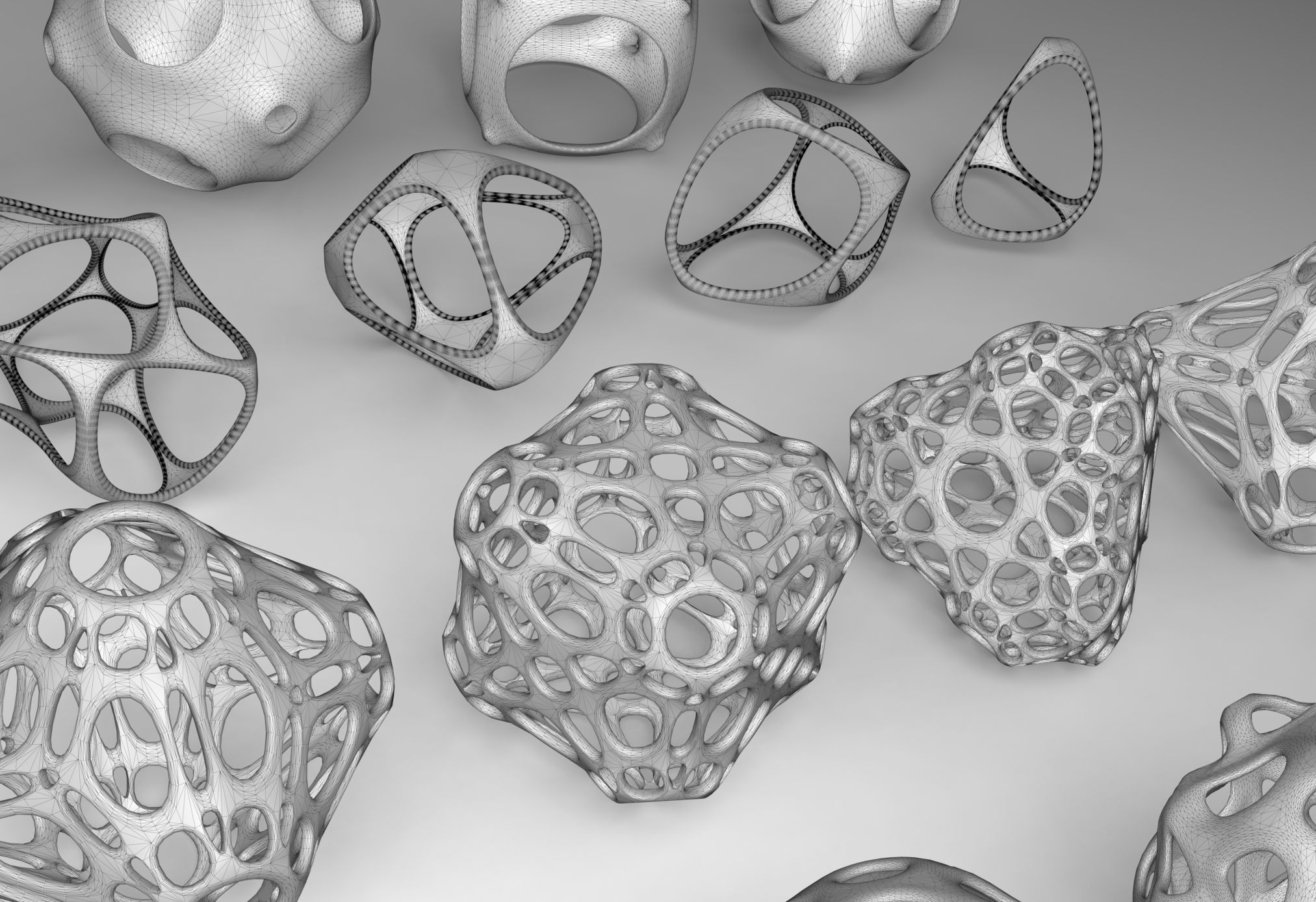 Ultimate 500 MEGA PACK 3D Shapes Collection 3D print model_16