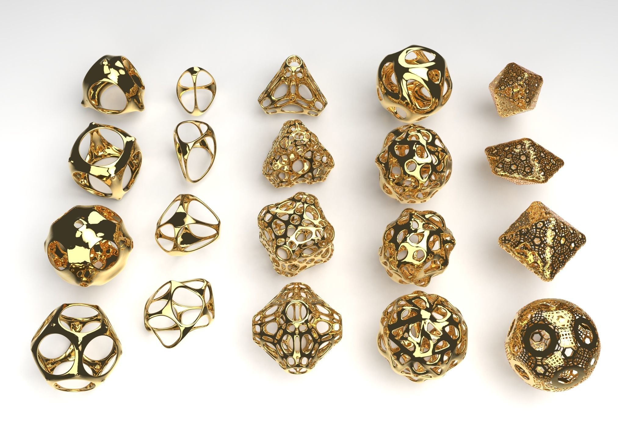 Ultimate 500 MEGA PACK 3D Shapes Collection 3D print model_12