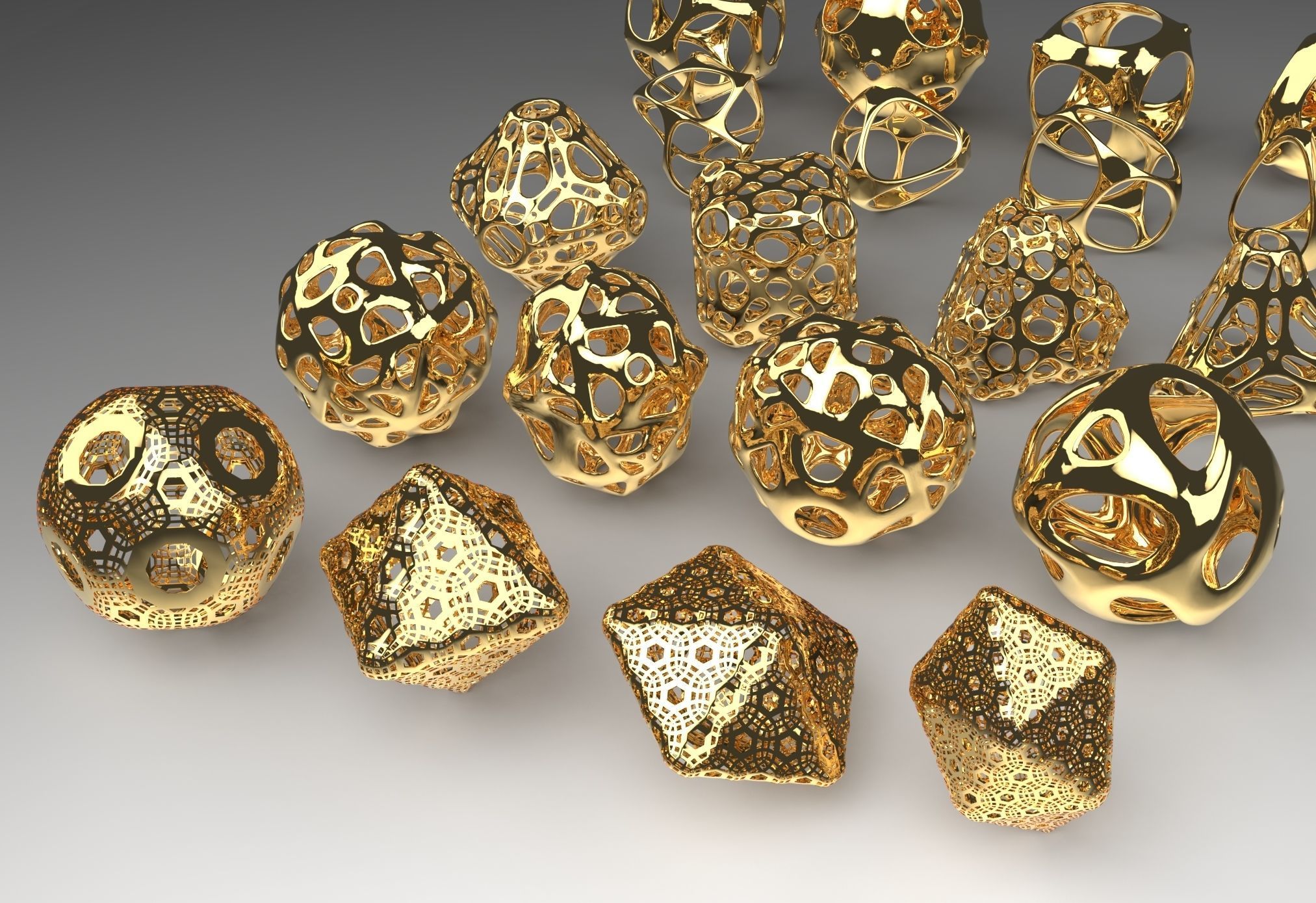 Ultimate 500 MEGA PACK 3D Shapes Collection 3D print model_4