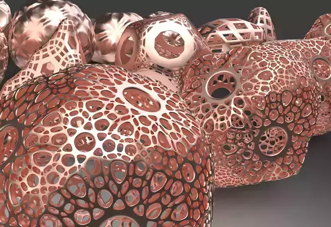 Ultimate 500 MEGA PACK 3D Shapes Collection 3D print model