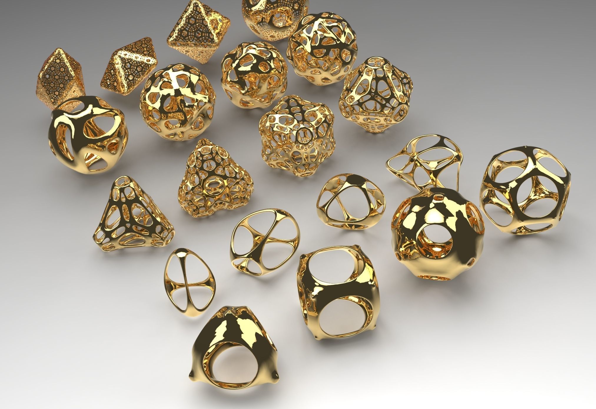 Ultimate 500 MEGA PACK 3D Shapes Collection 3D print model_9