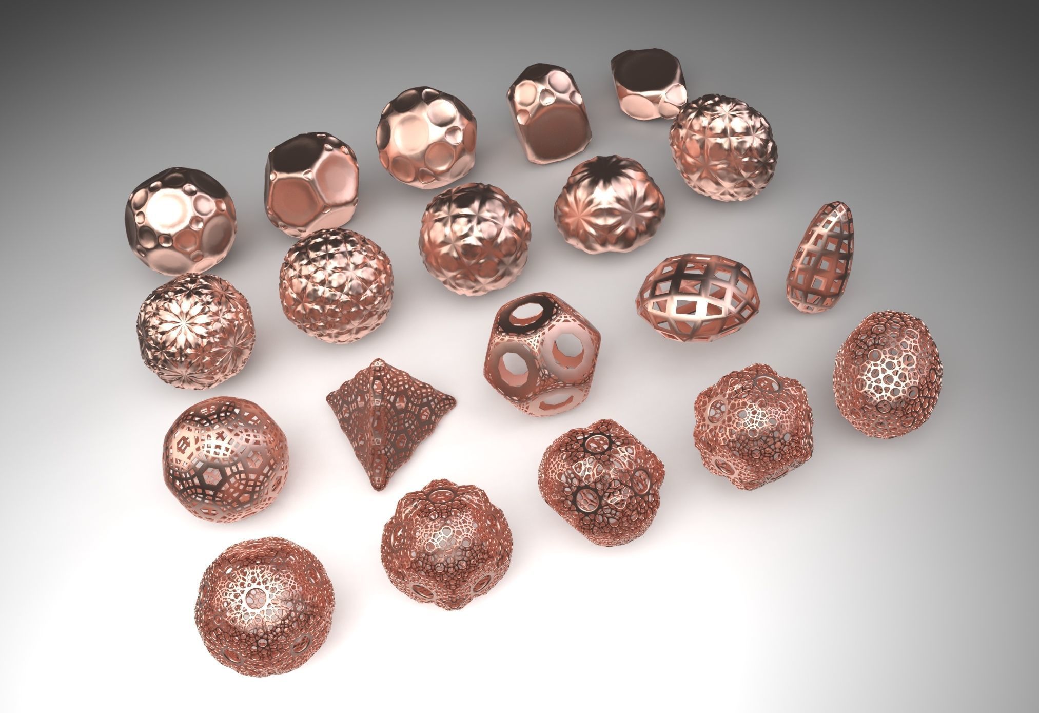 Ultimate 500 MEGA PACK 3D Shapes Collection 3D print model_5