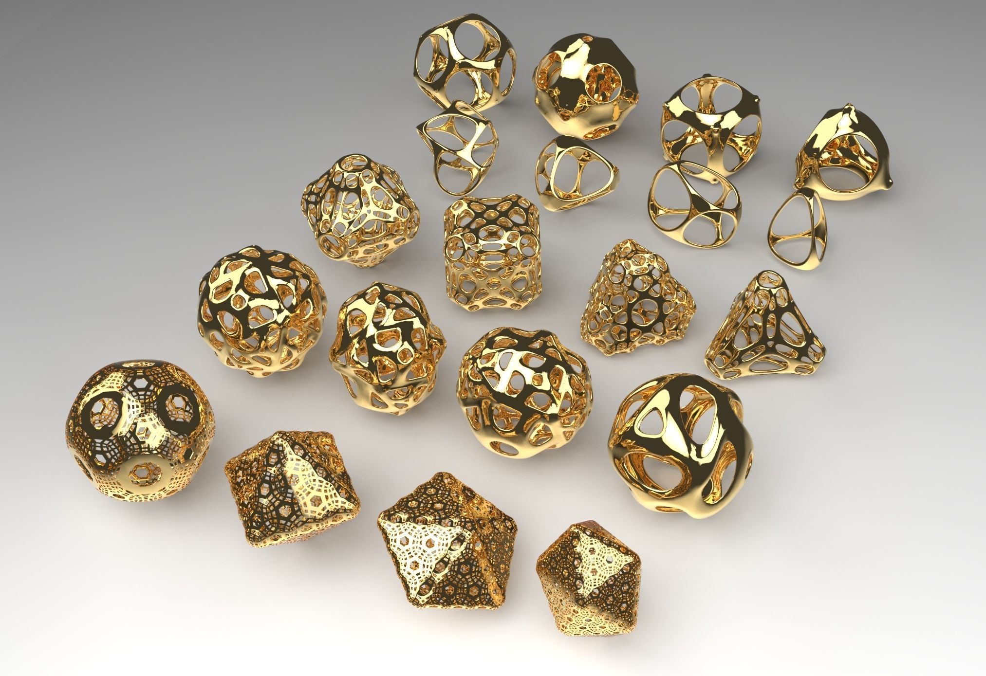 Ultimate 500 MEGA PACK 3D Shapes Collection 3D print model_3