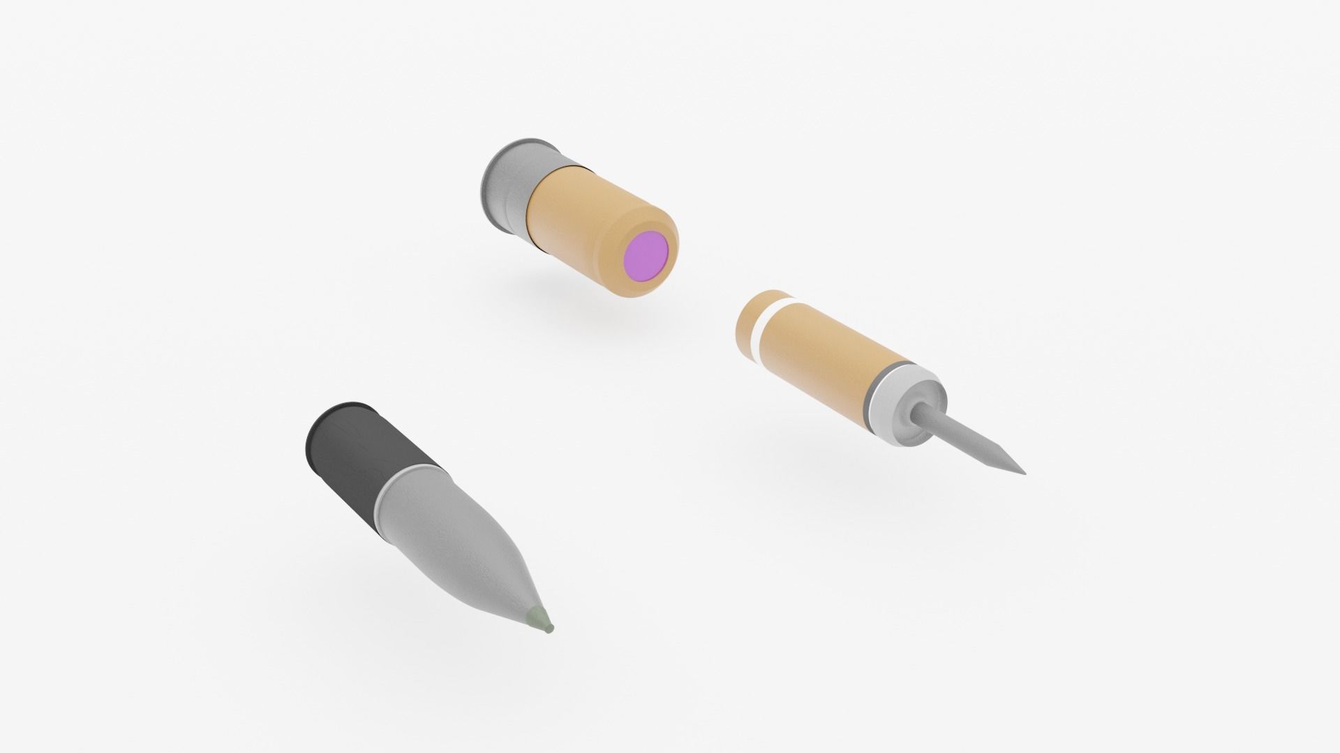 T-64 BV MBT Low-poly 3D model_6