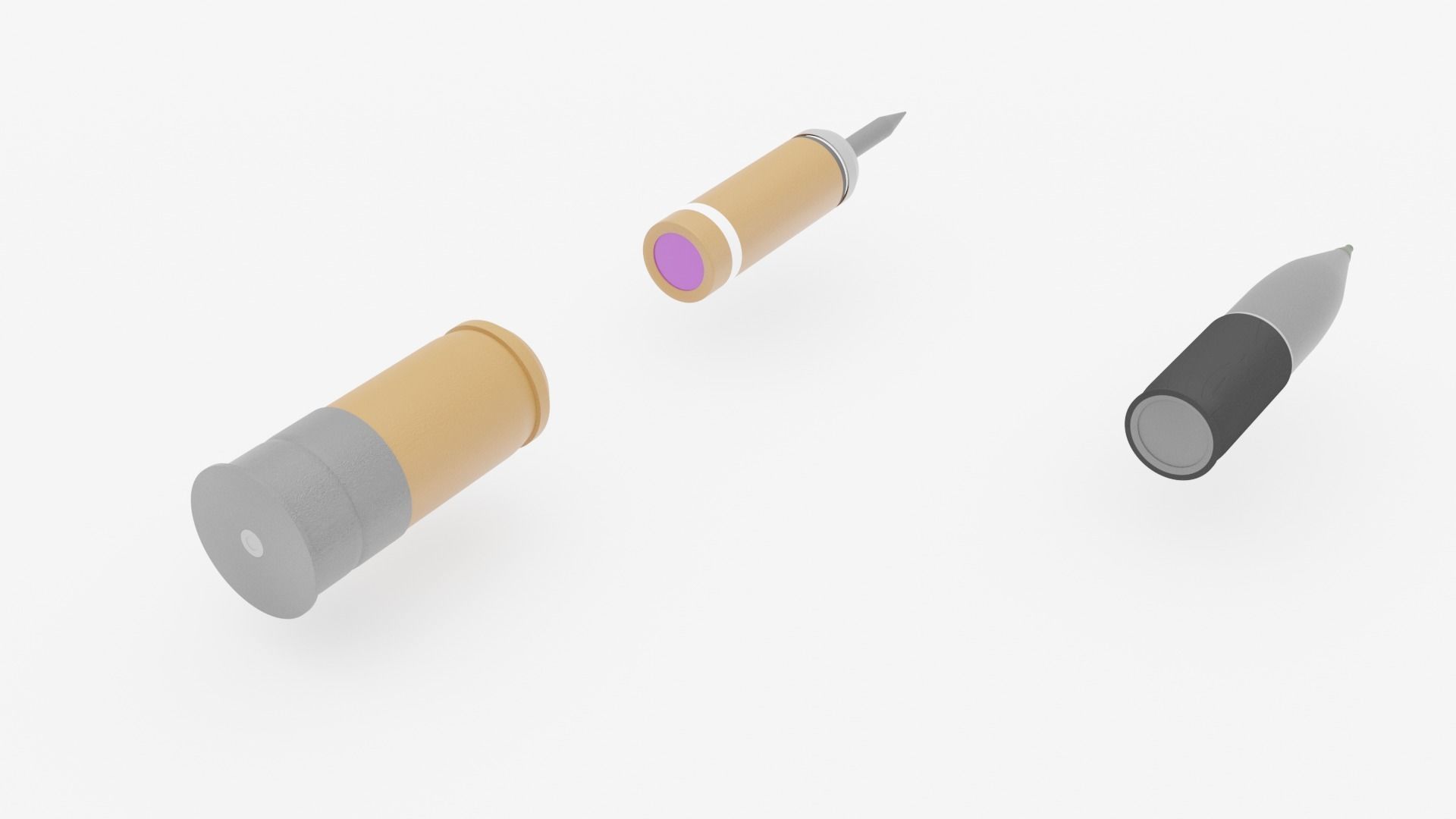 T-64 BV MBT Low-poly 3D model_7