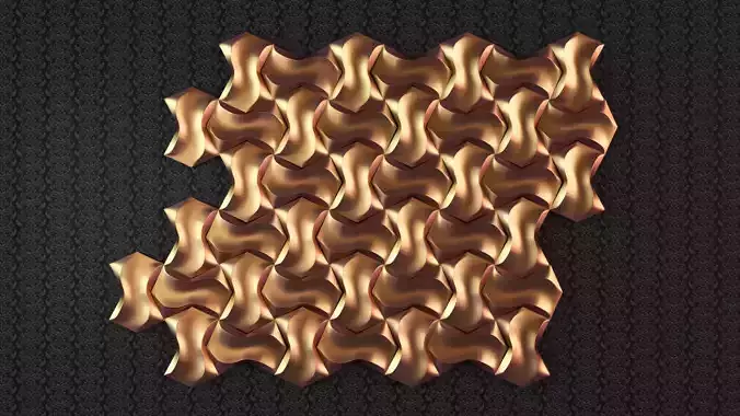 3D WALL PANEL  collection 10 of 14 3D print model