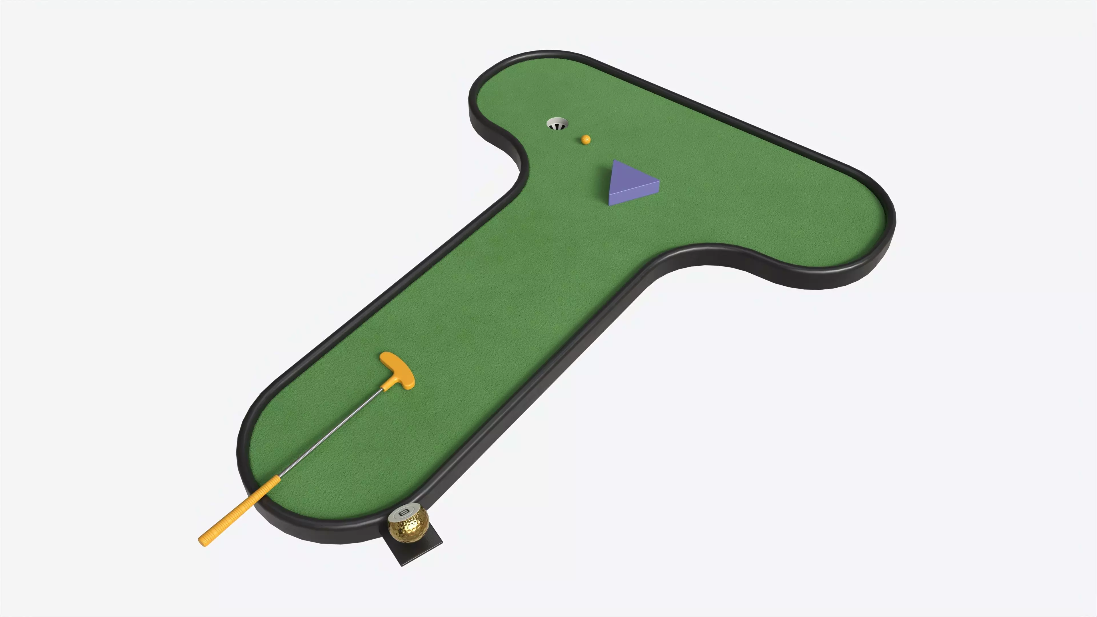 Miniature Golf Course 08 3D model