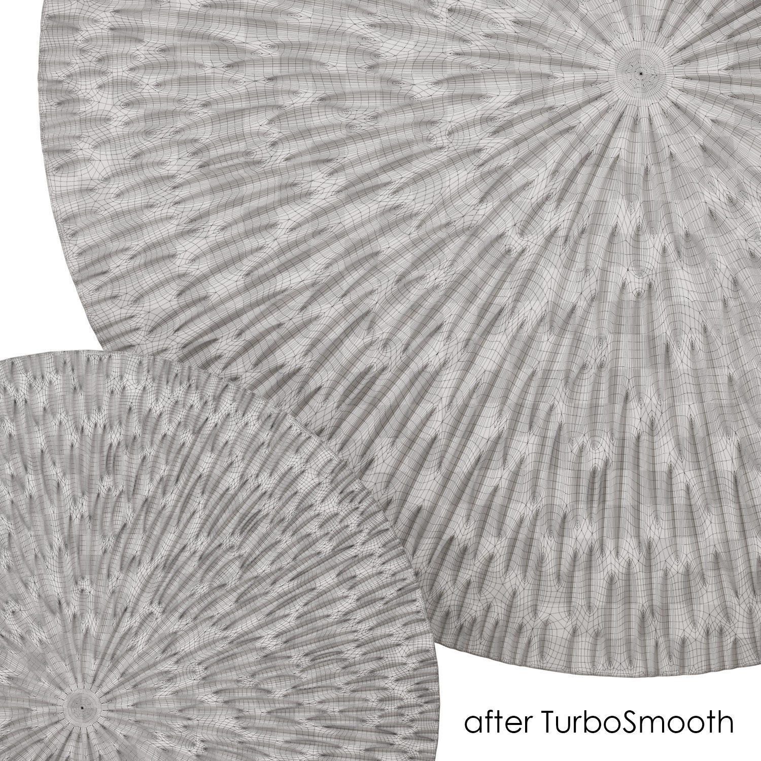 Panel Flora Emerland by CornerDesign 3D model 3D model_5