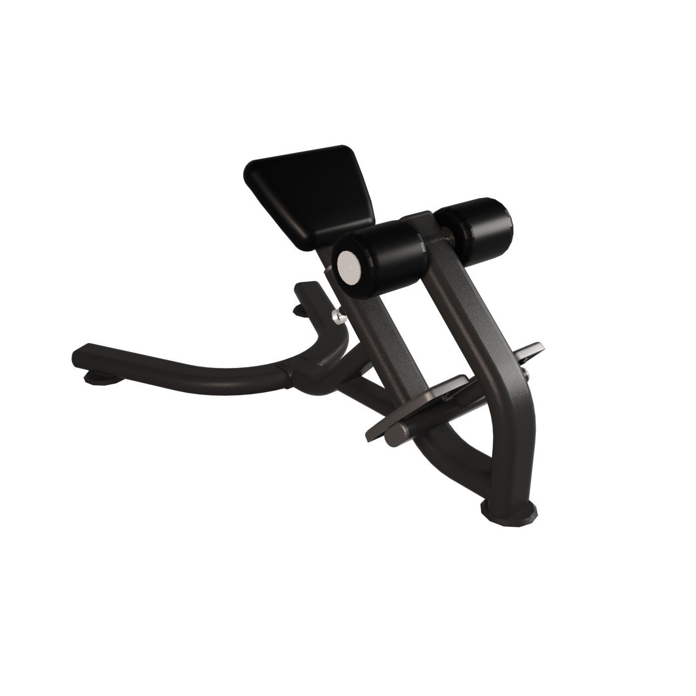 LOWER BACK EXTENSION BENCH Free 3D model_1