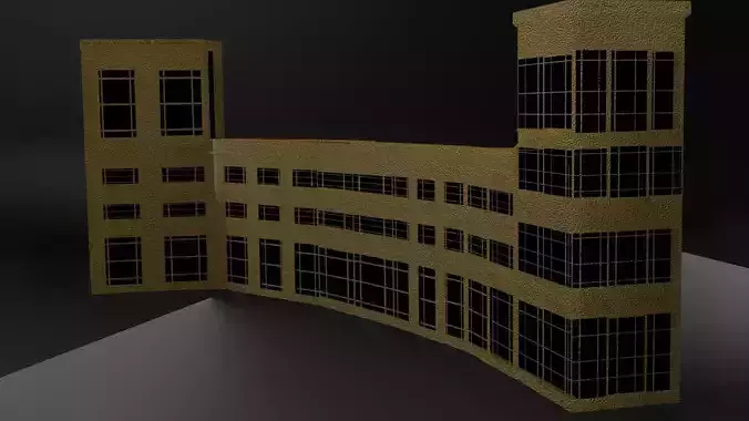 basic build model in brown and black 