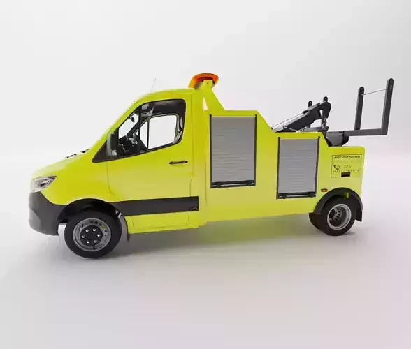 Mercedes Benz Sprinter Tow Truck  3D model