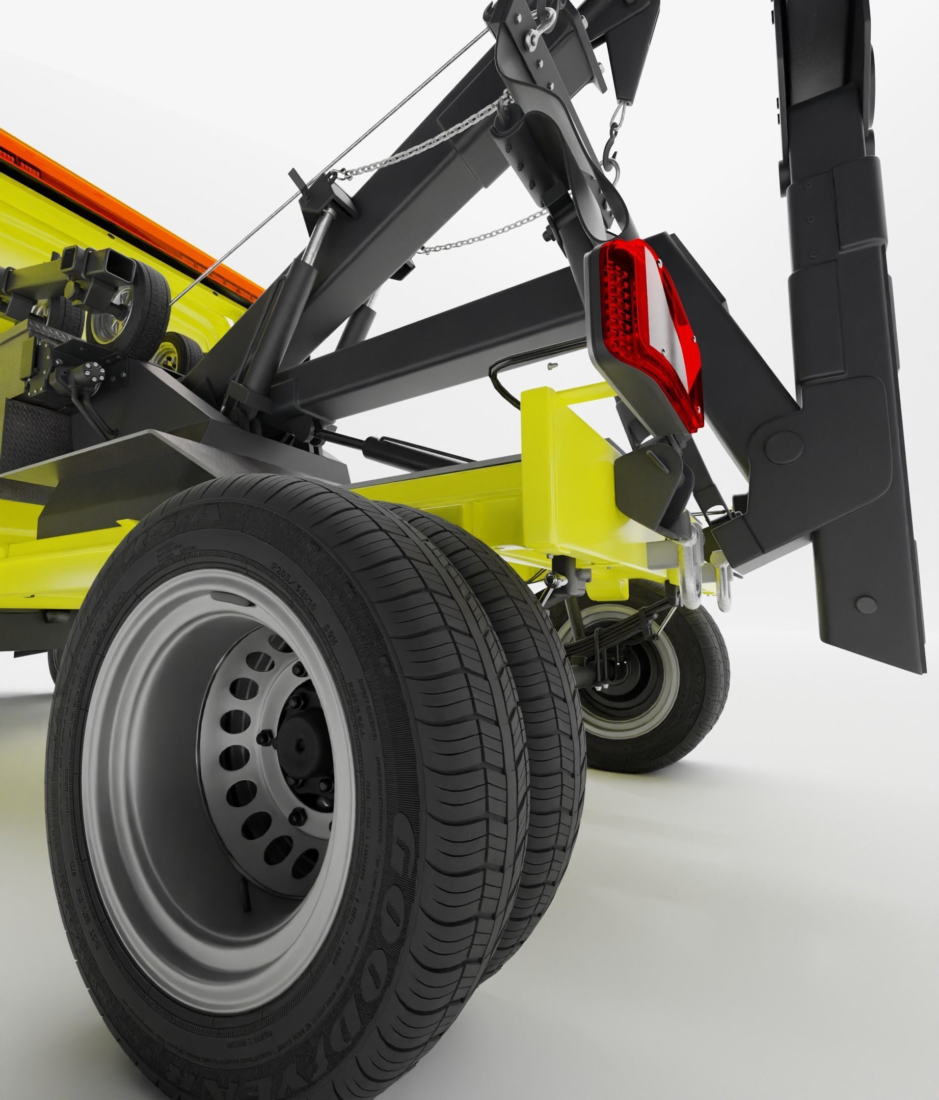 Mercedes Benz Sprinter Tow Truck  3D model_4