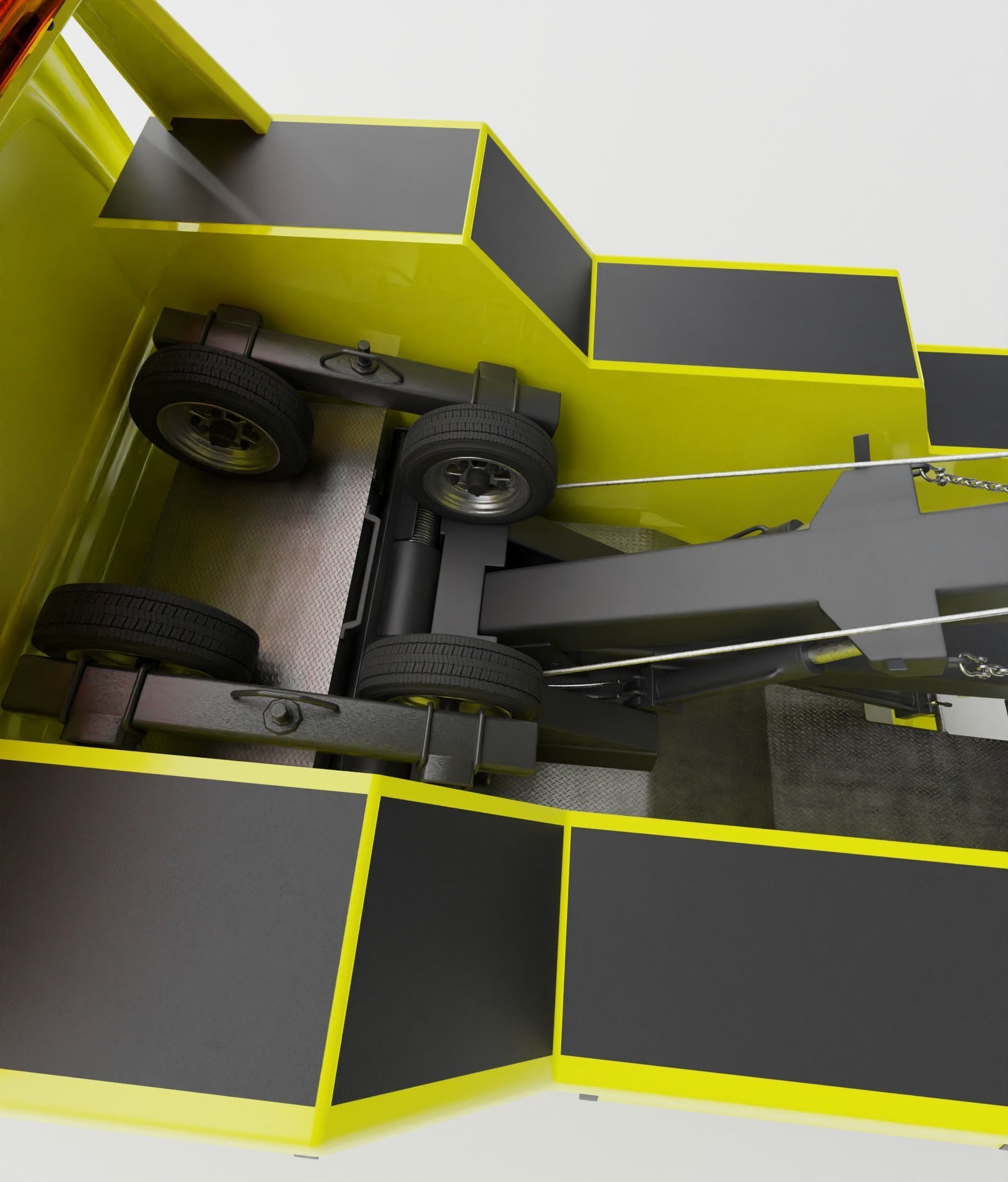 Mercedes Benz Sprinter Tow Truck  3D model_2