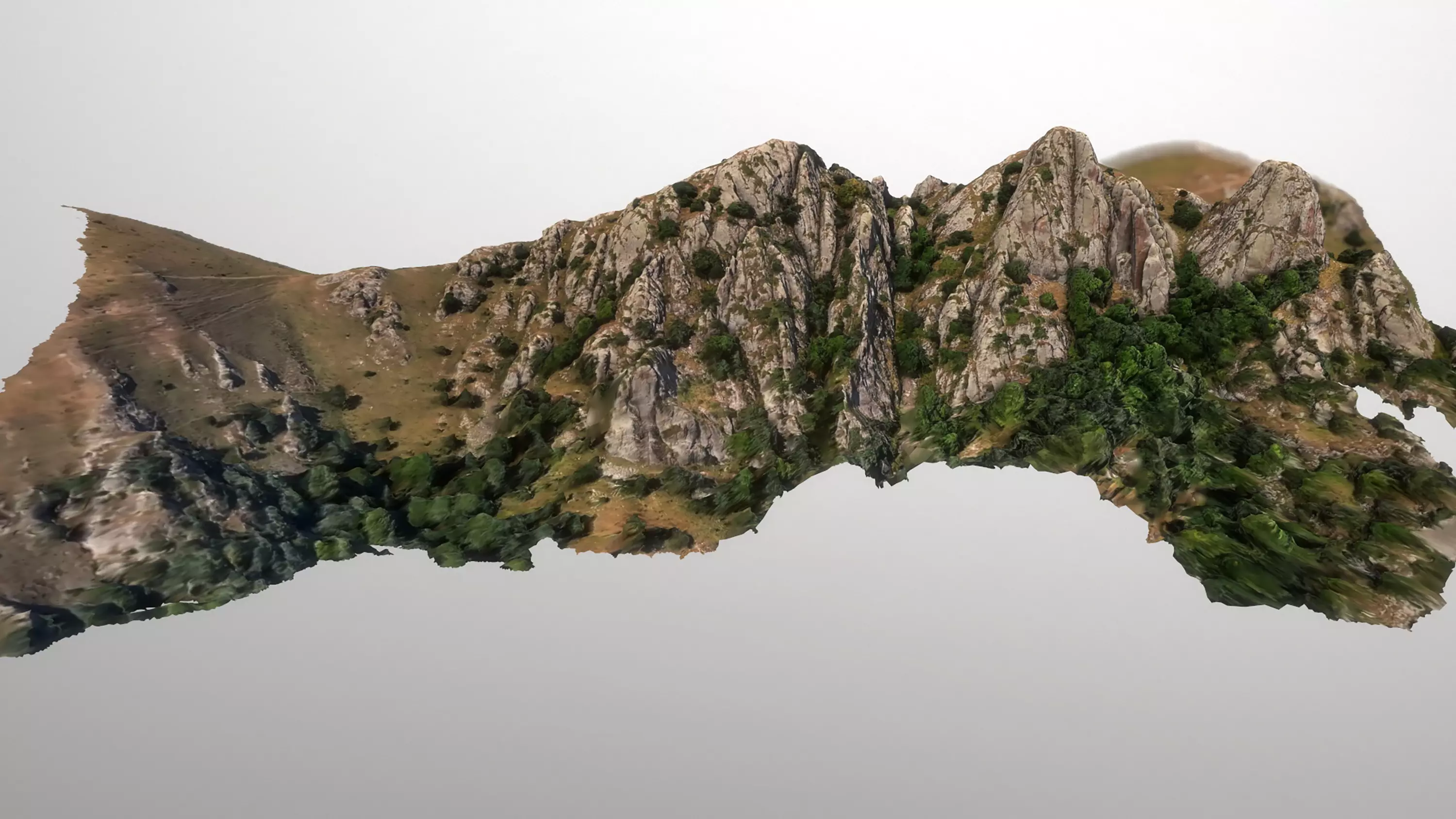 Landscape photoscaned 3d model 3D model_0