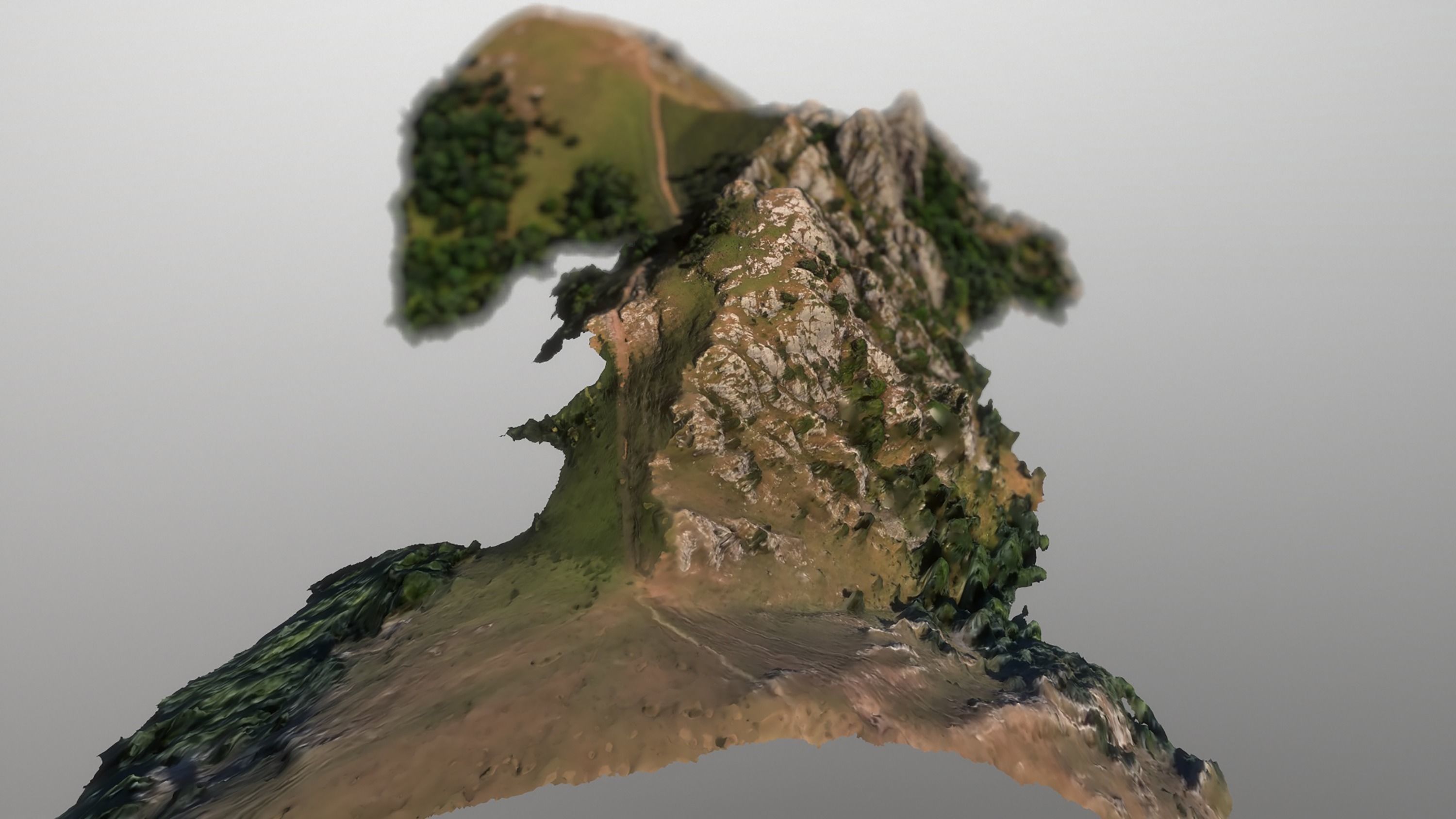 Landscape photoscaned 3d model 3D model_2