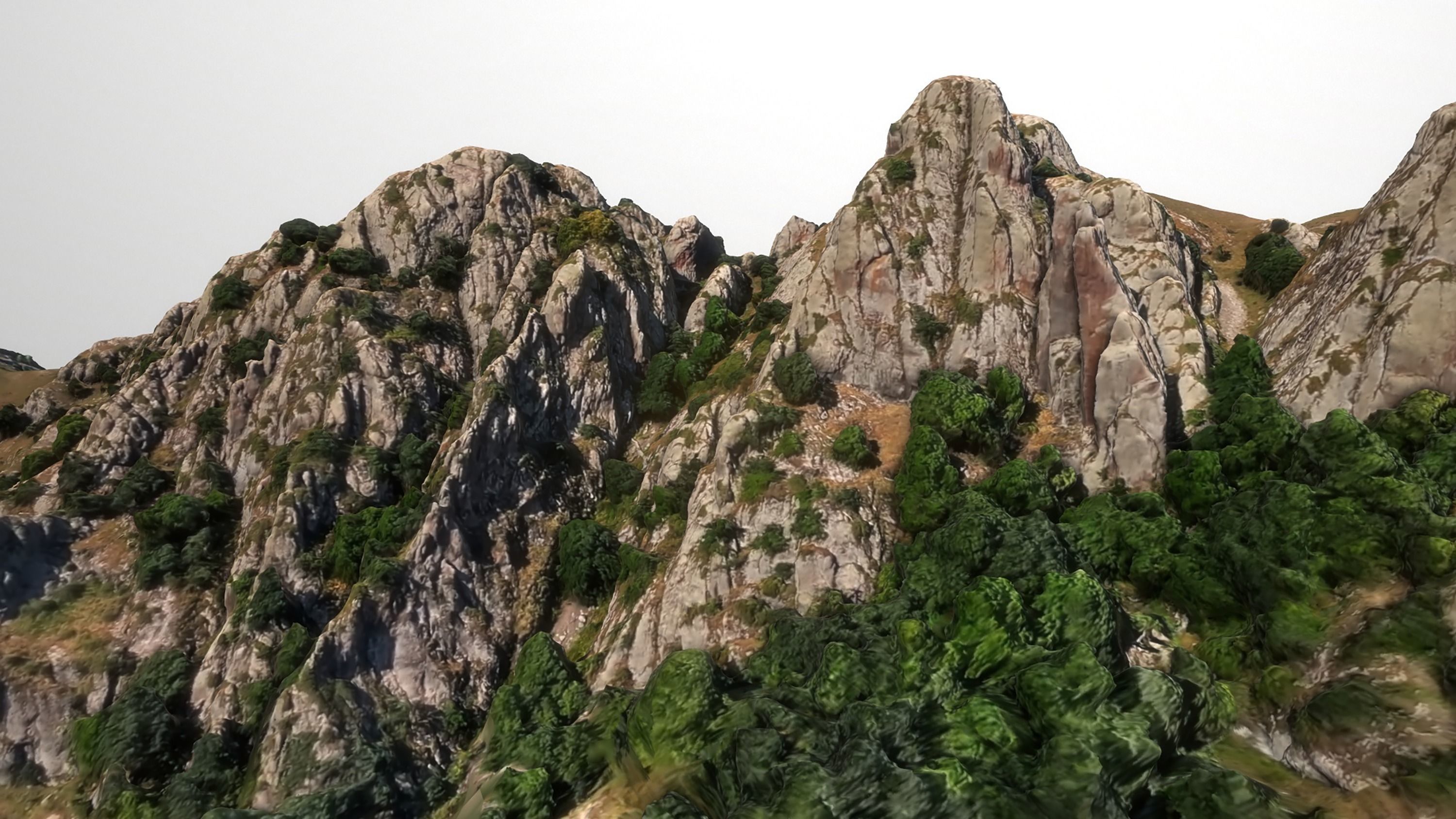 Landscape photoscaned 3d model 3D model_4