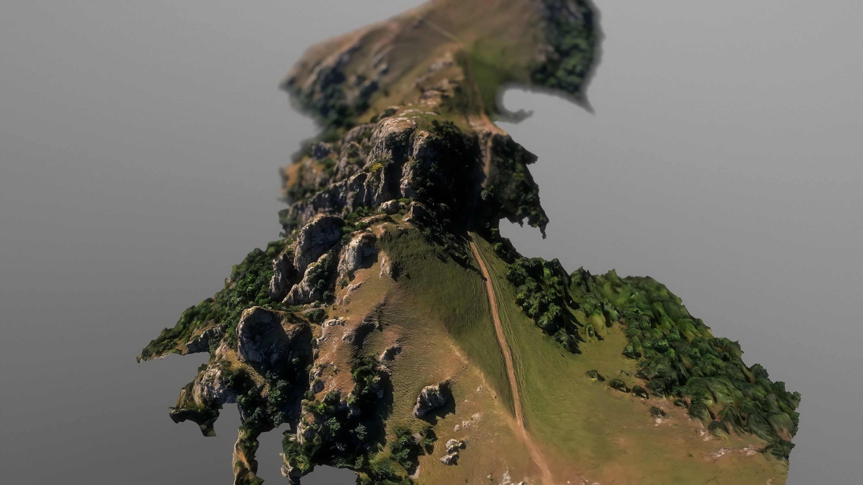 Landscape photoscaned 3d model 3D model_3