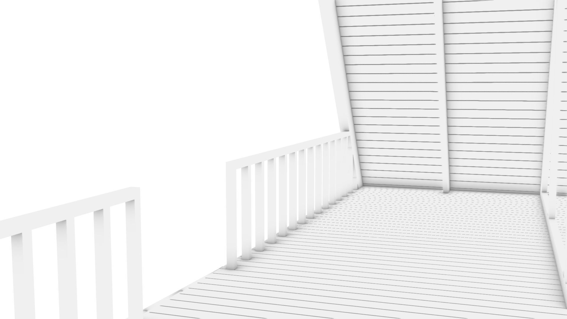 Bungalow  3d Architectural Model 3D model_17