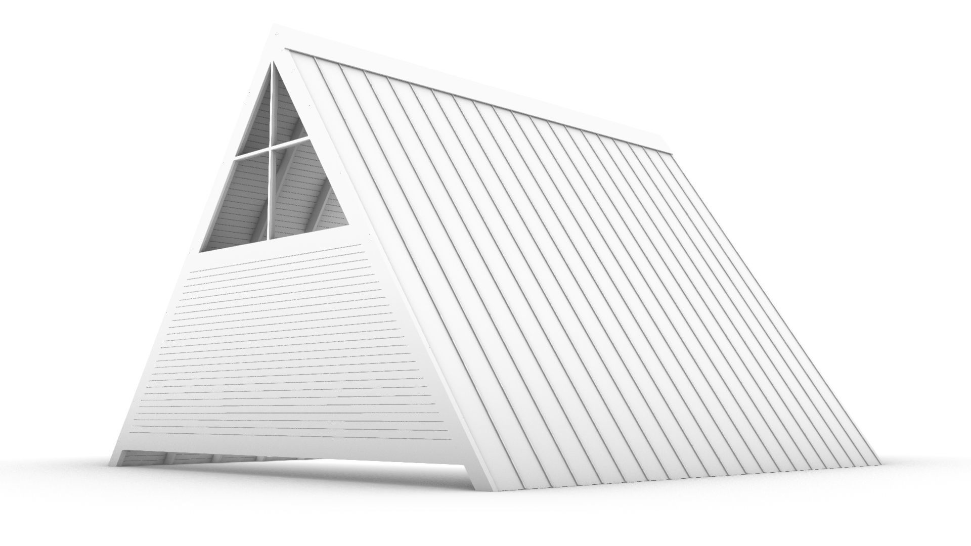 Bungalow  3d Architectural Model 3D model_13