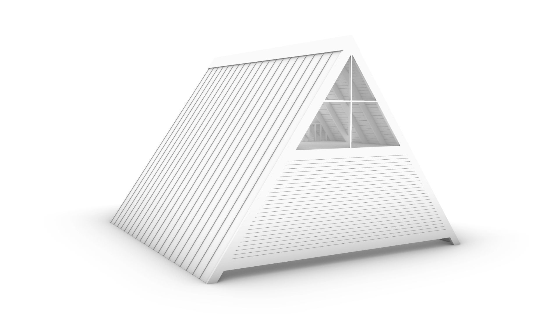 Bungalow  3d Architectural Model 3D model_3