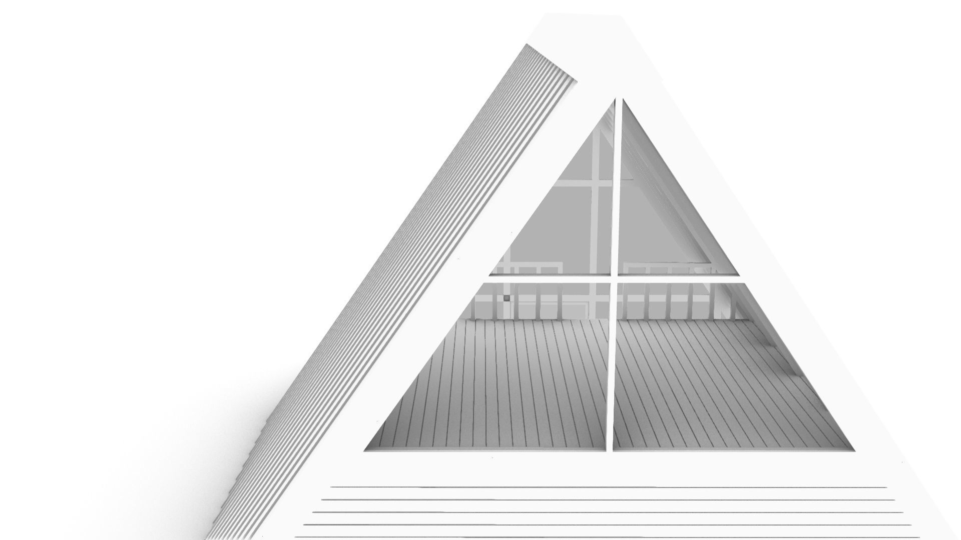 Bungalow  3d Architectural Model 3D model_12