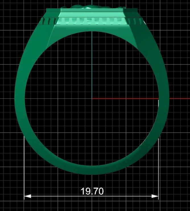 MAN HORSE RING 3D print model_5