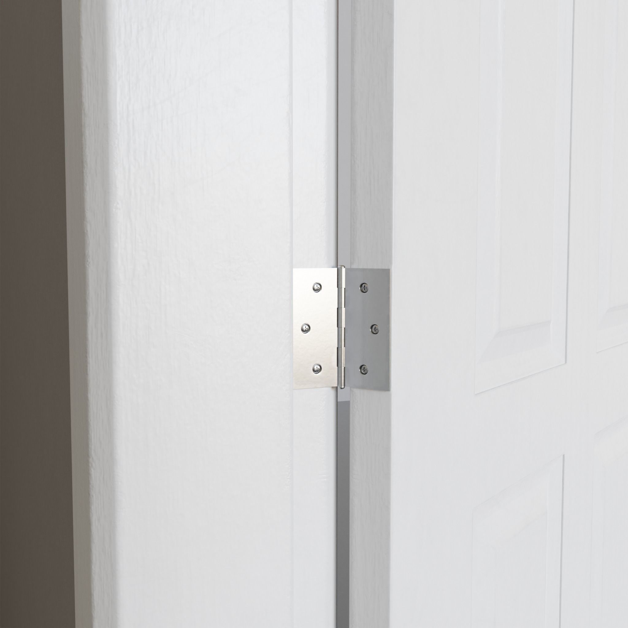 White Door 3D model_9