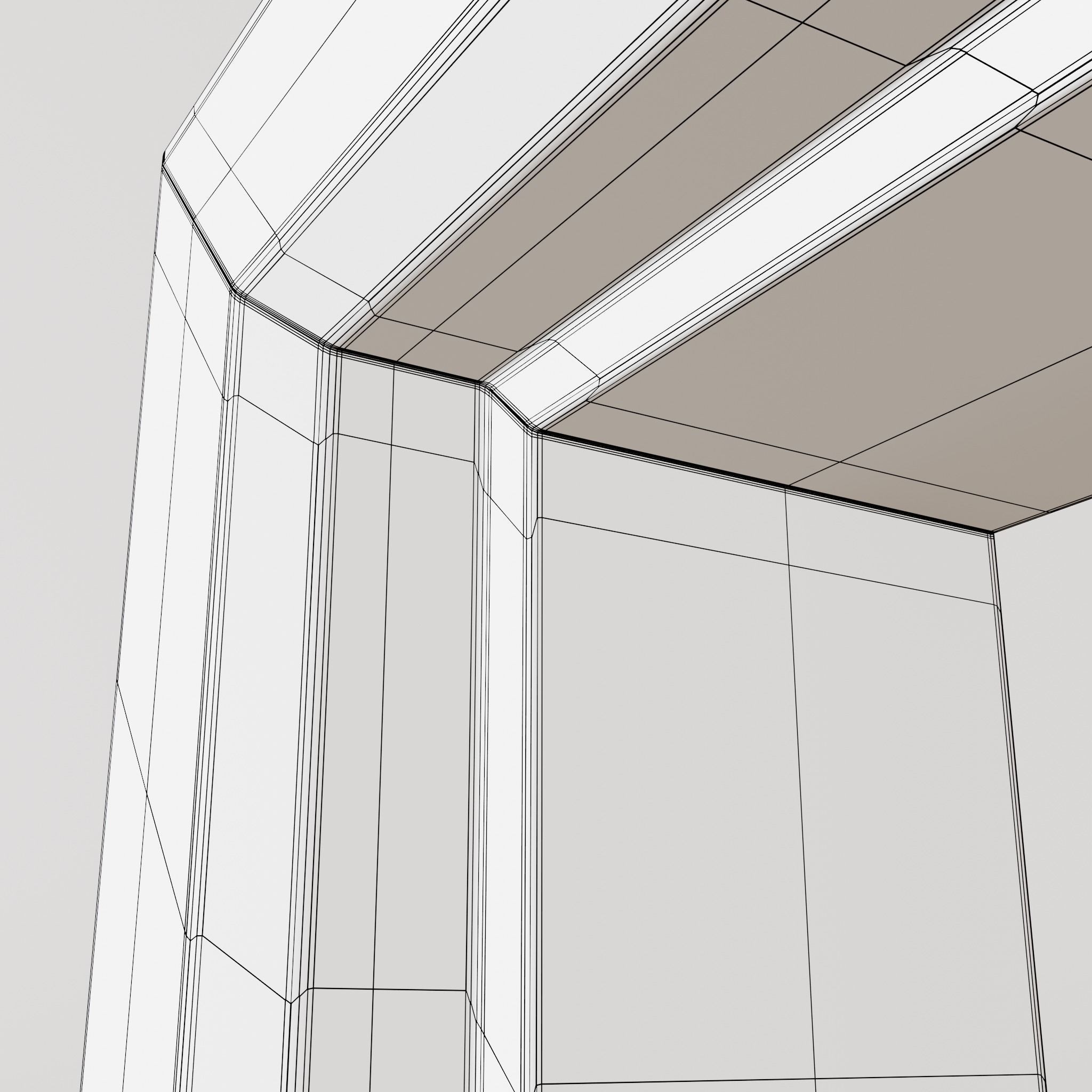 White Door 3D model_18