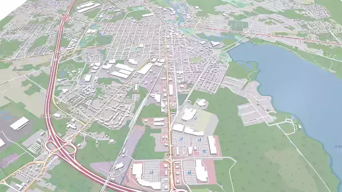 Cityscape Millville Minnesota USA 