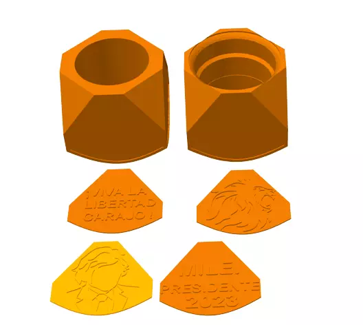 Mate Javier Milei  3D print model_0