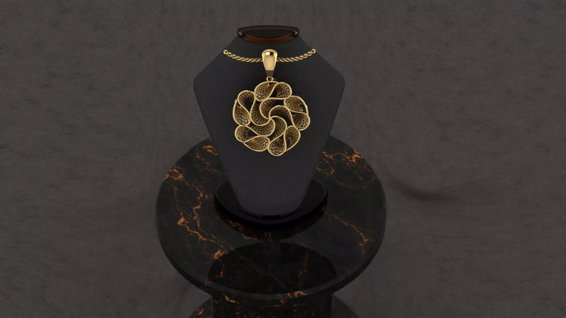 royal ring 3D print model_0