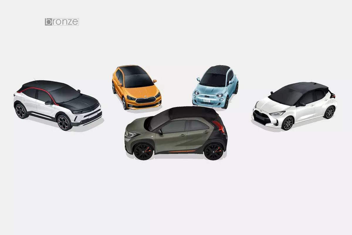 5 City-cars colection 3D Model Collection_0