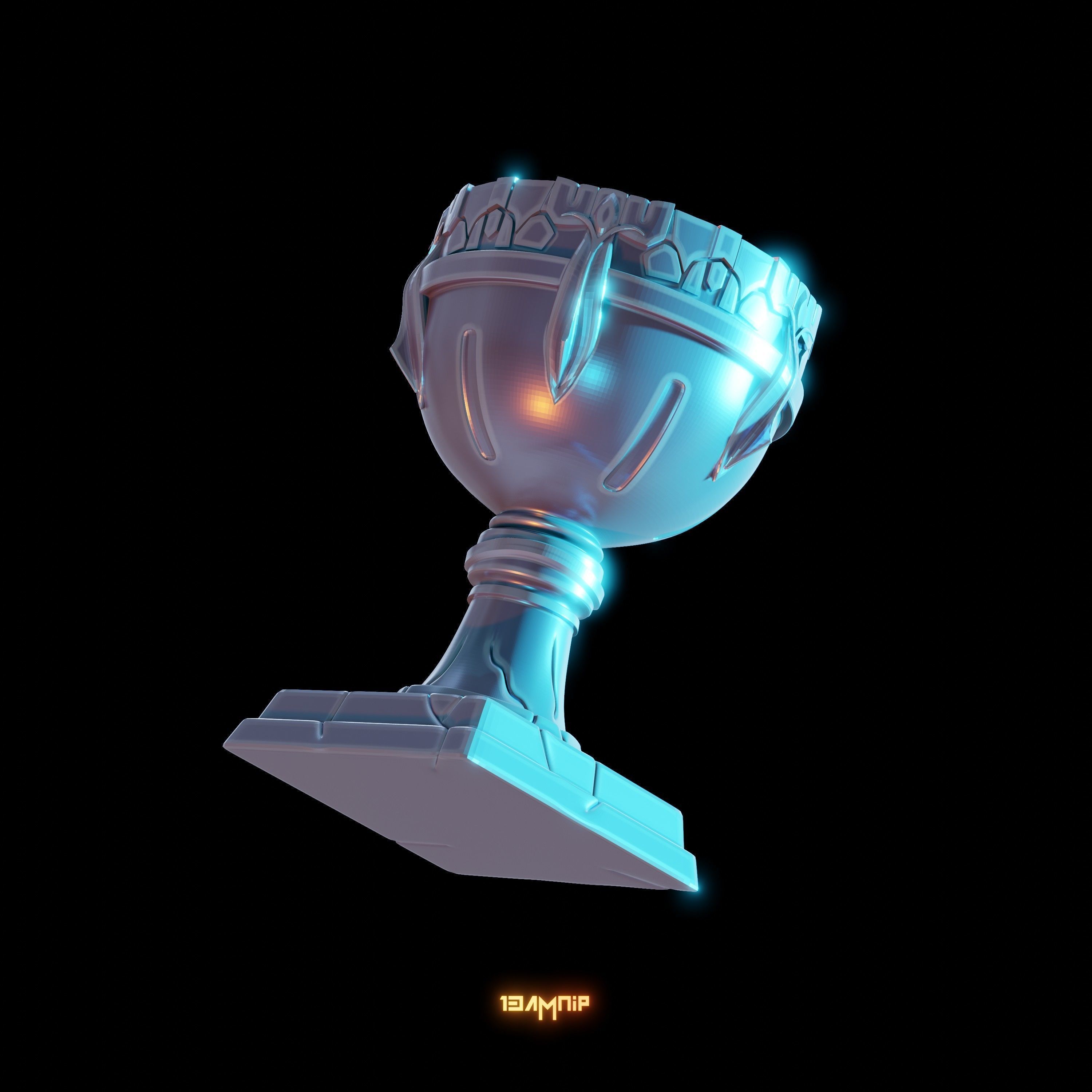 Dwarven Goblet 3D print model_6