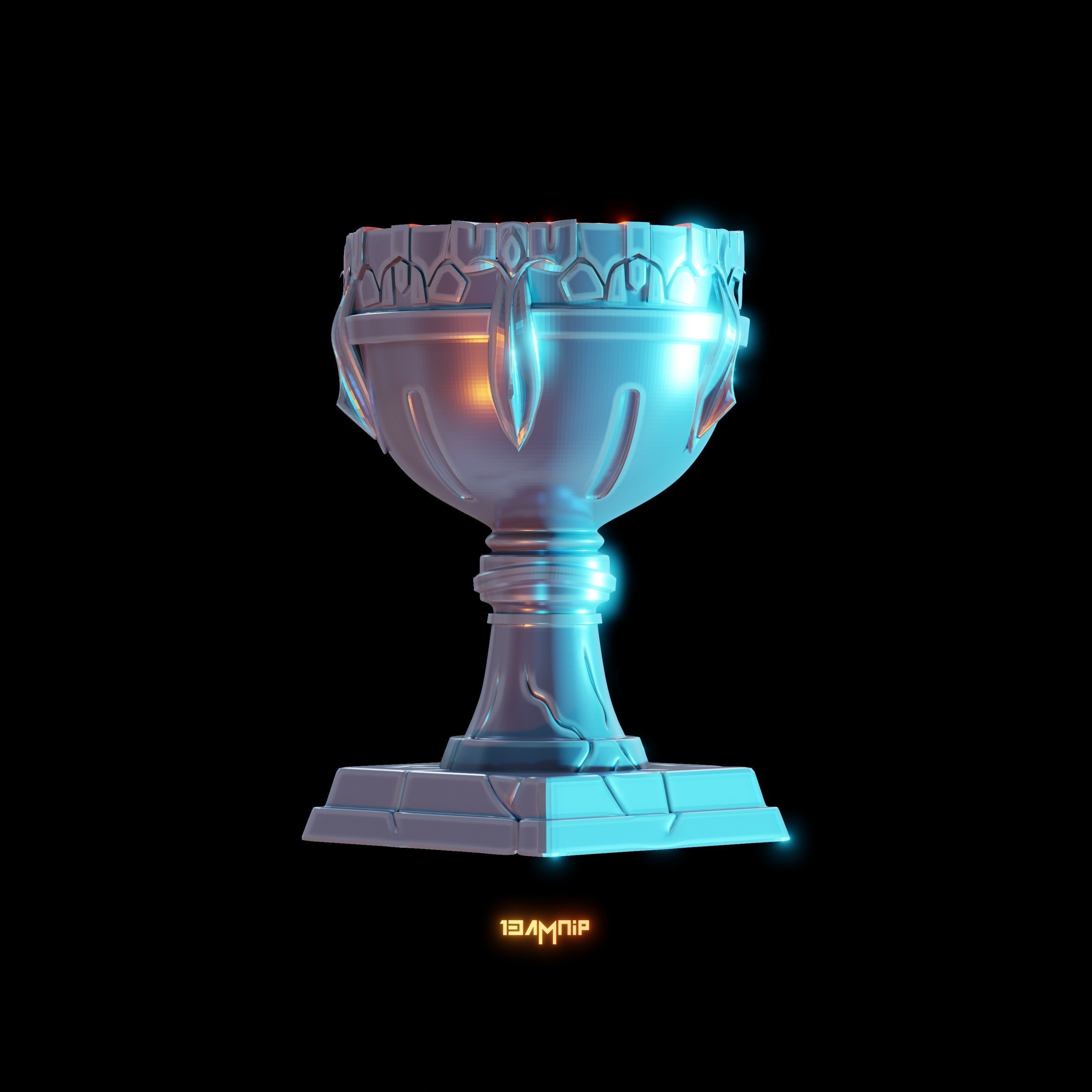 Dwarven Goblet 3D print model_20
