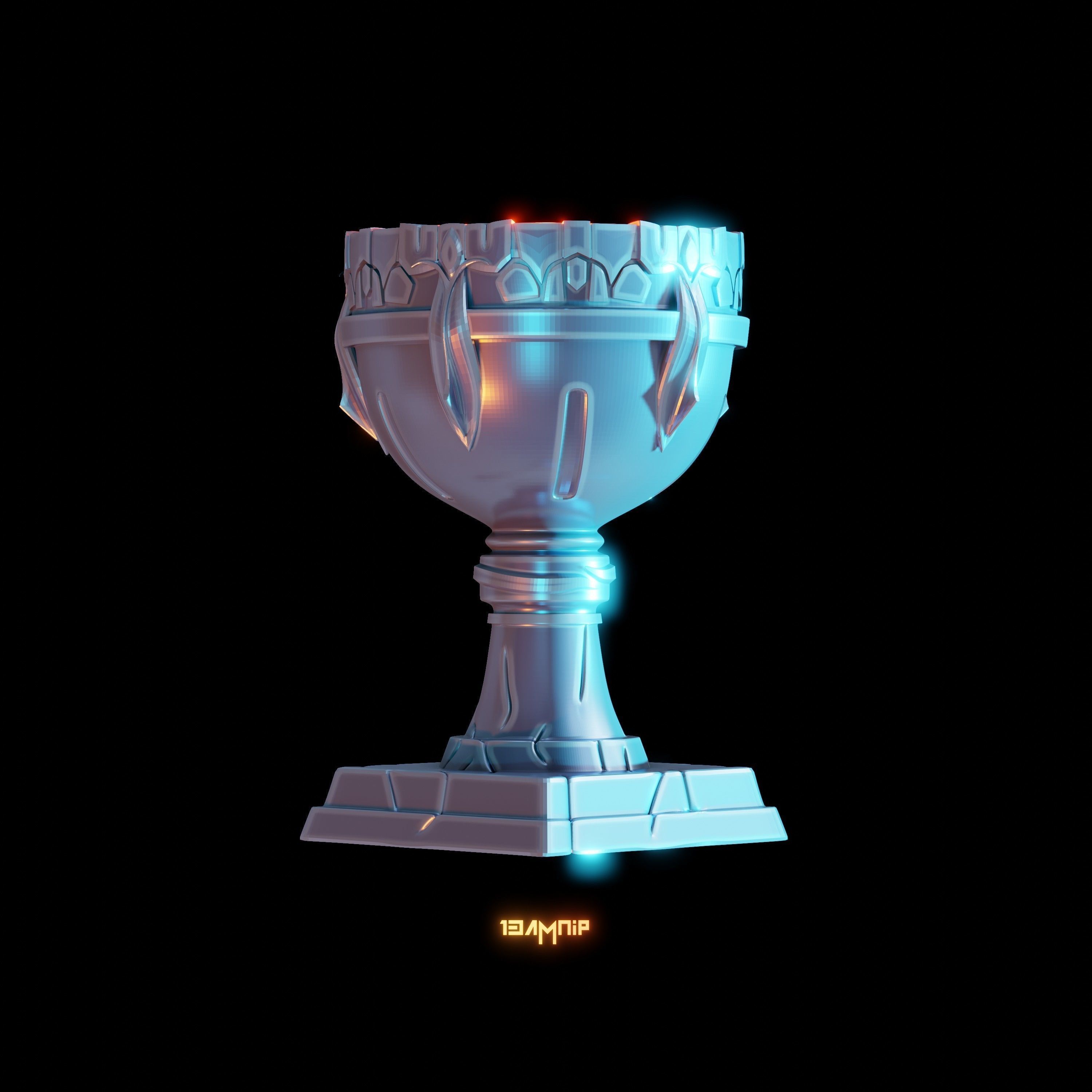 Dwarven Goblet 3D print model_22