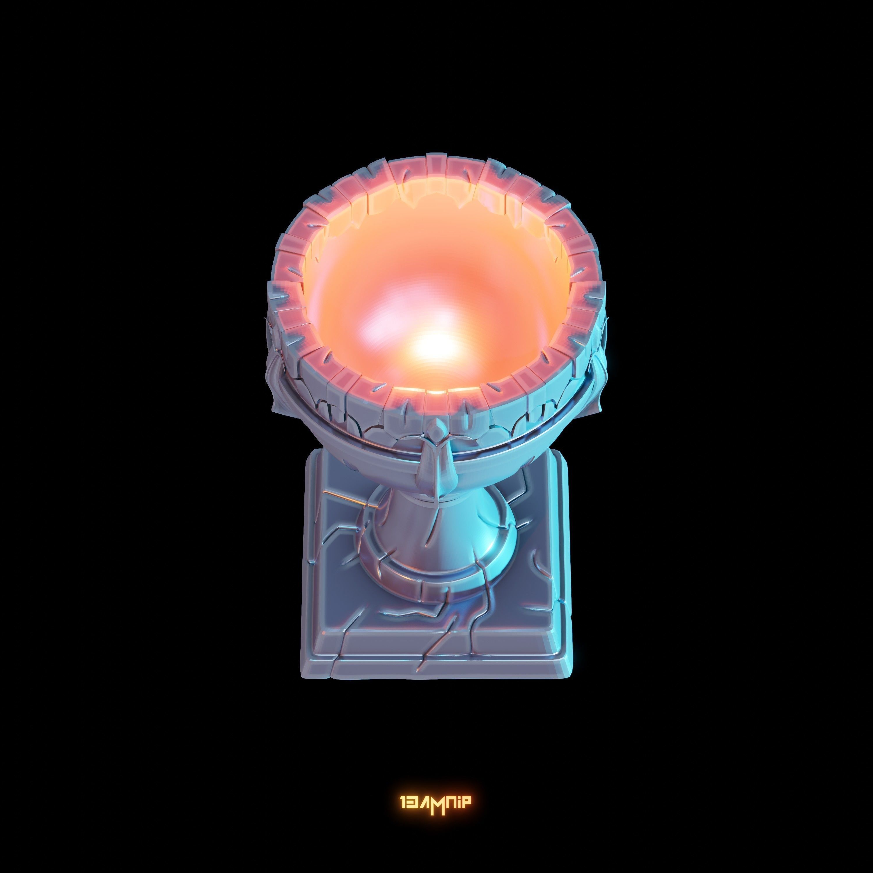 Dwarven Goblet 3D print model_9