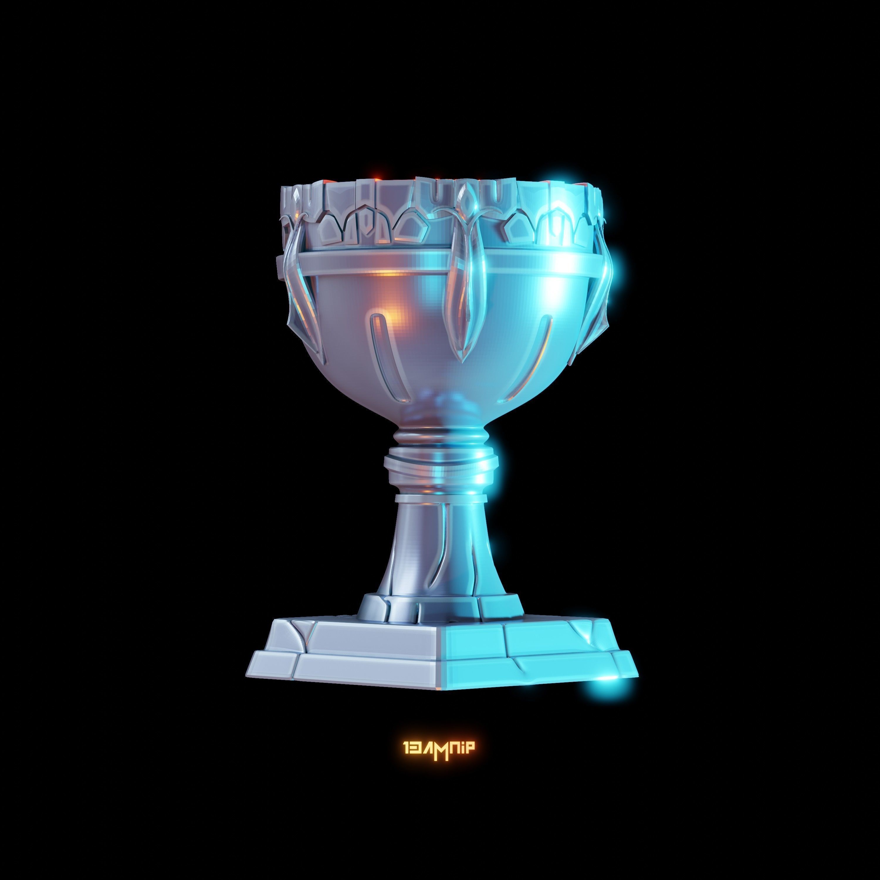 Dwarven Goblet 3D print model_18