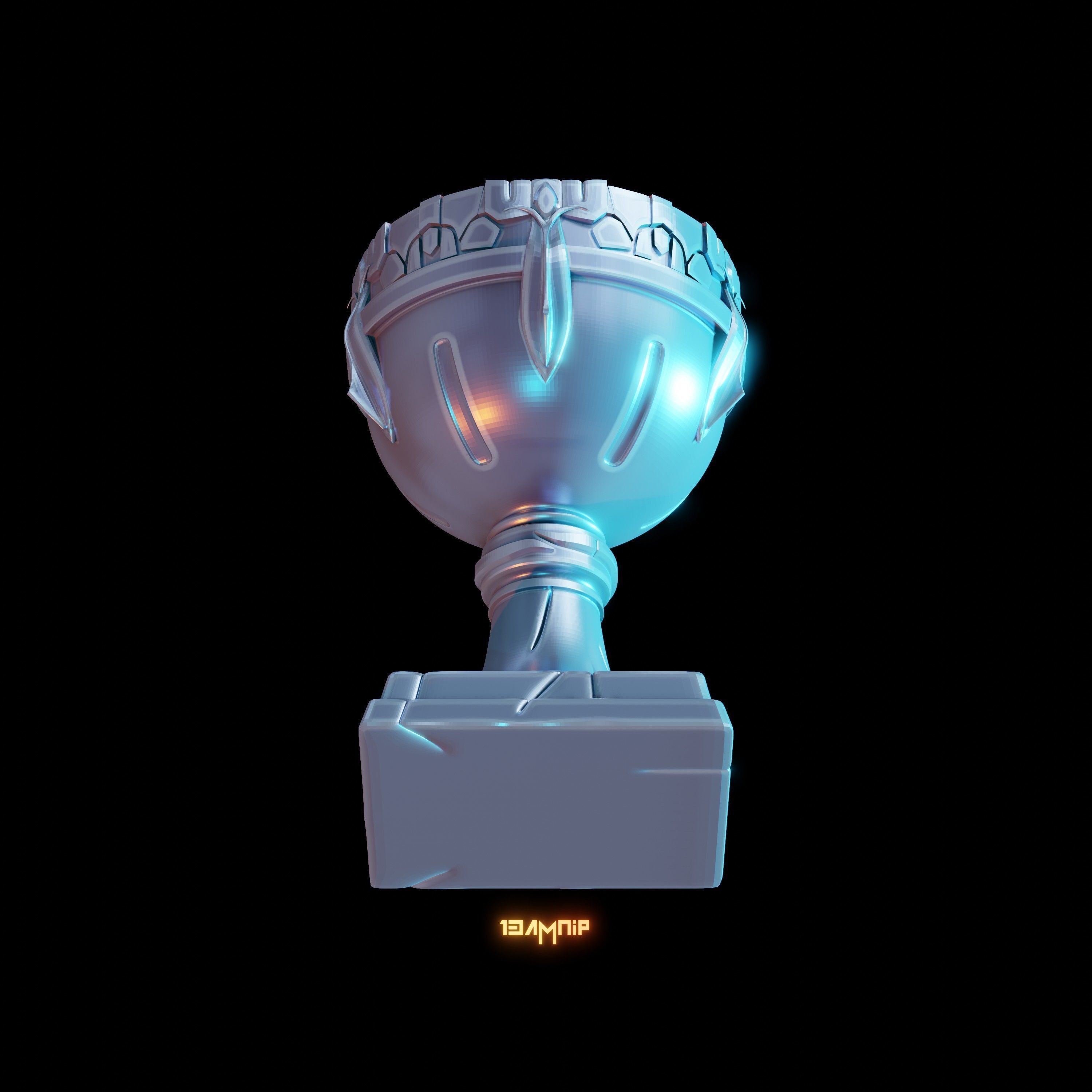 Dwarven Goblet 3D print model_24