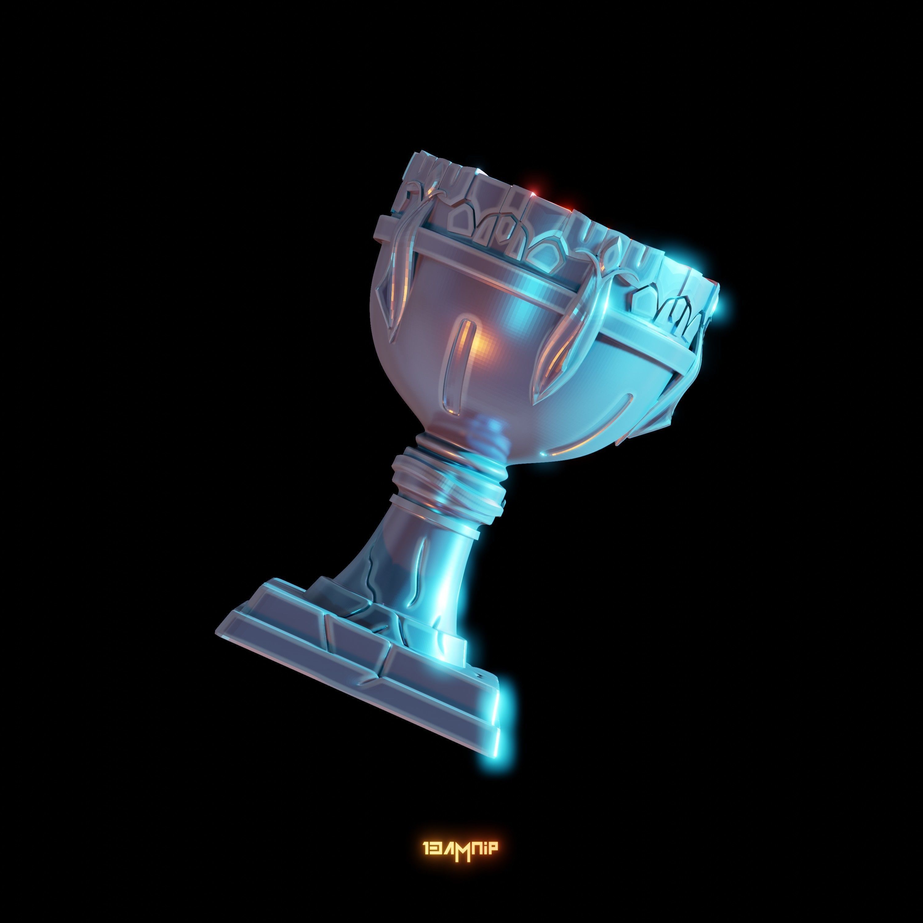 Dwarven Goblet 3D print model_7