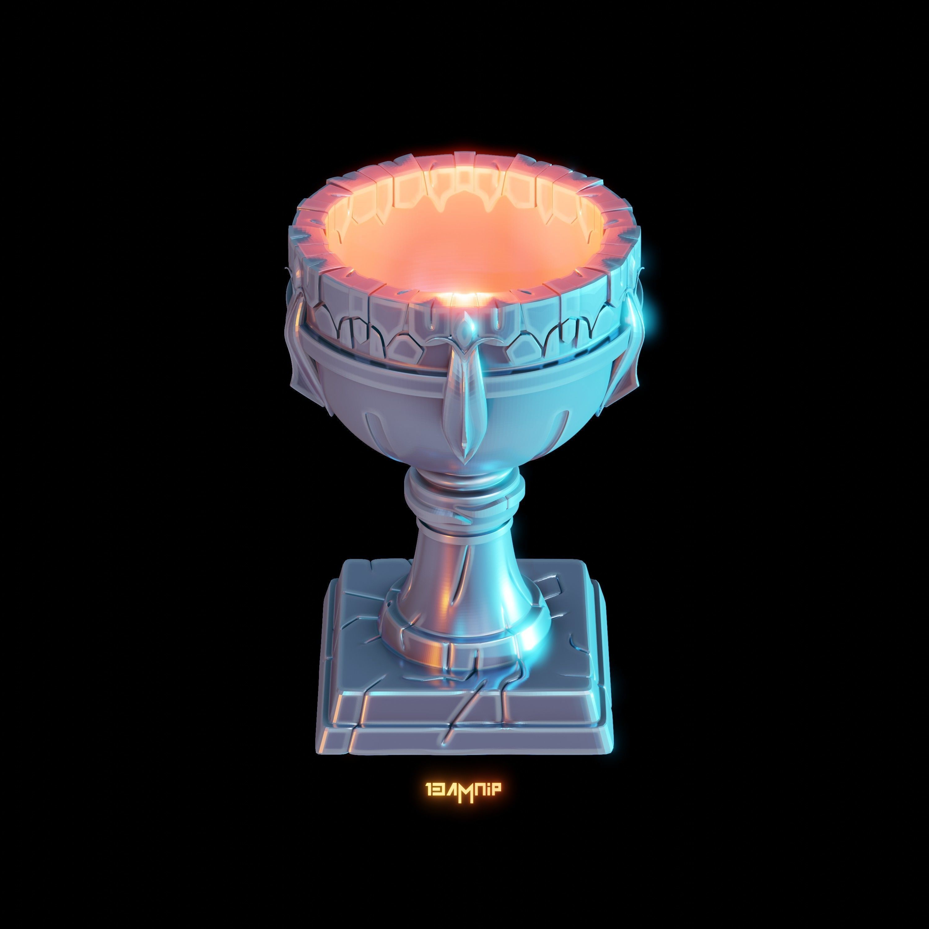 Dwarven Goblet 3D print model_23