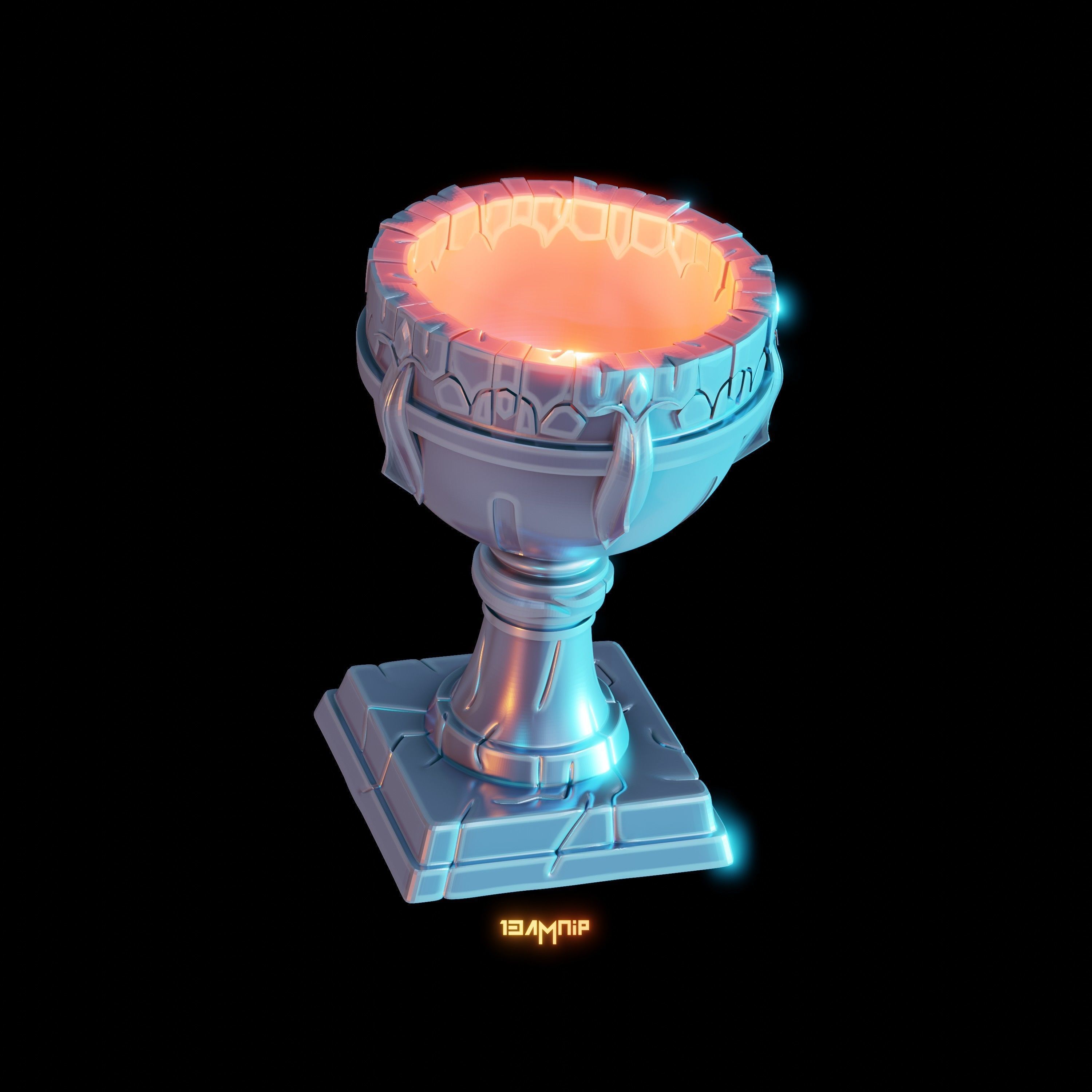 Dwarven Goblet 3D print model_15