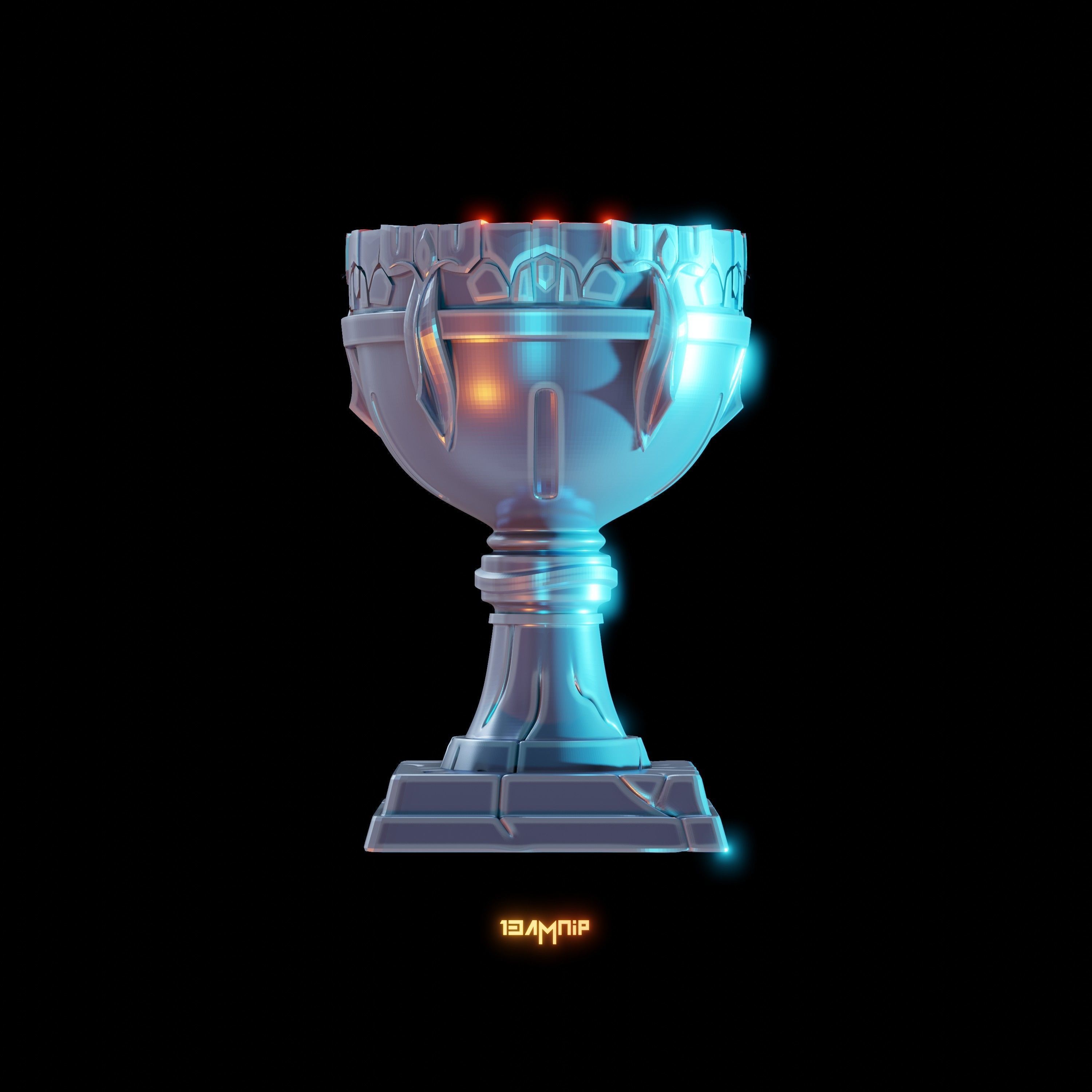 Dwarven Goblet 3D print model_19