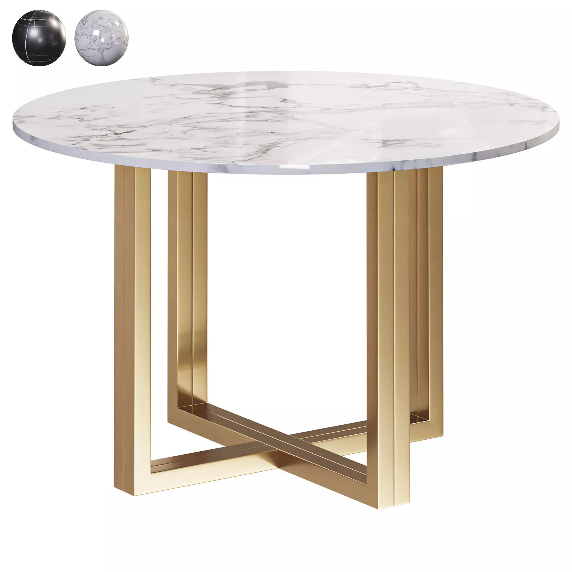 Aurus Coffee Table By Cazarina 3D model_0